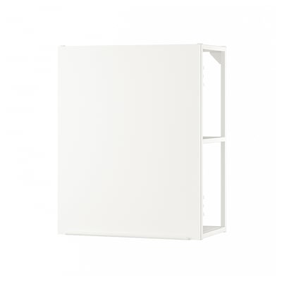 JÄRNBODA Wall cabinet, with shelf and door white, 60x32x75 cm