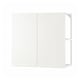 JÄRNBODA Wall cabinet, with shelf and doors white, 80x32x75 cm
