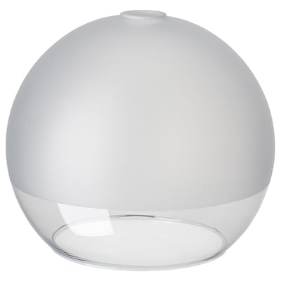 JAKOBSBYN Pendant lamp shade, frosted glass, 30 cm