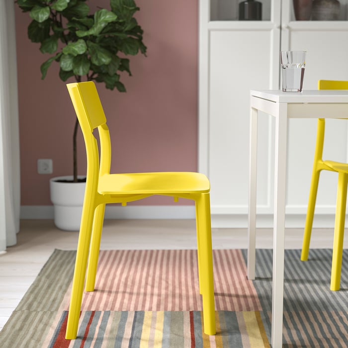 JANINGE Chair yellow IKEA