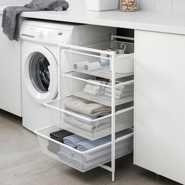 JONAXEL Storage combination, white, 50x51x73 cm