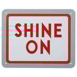 KÄNGSLEBODA Wall decoration, shine on, 25x20 cm
