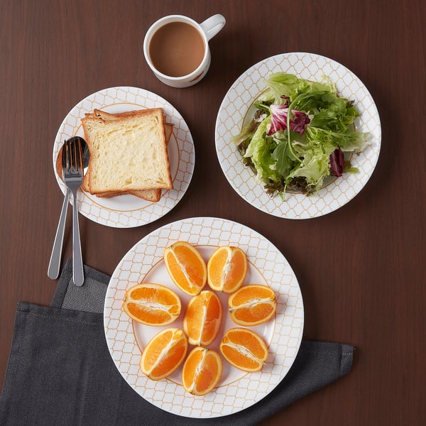 KALASBRA 16-piece service, gold-colour