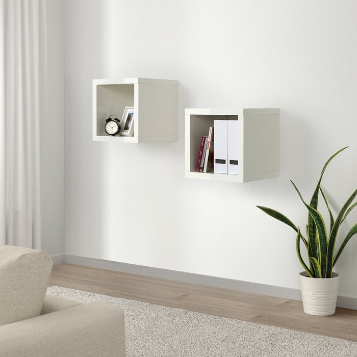 KALLAX Shelving unit highgloss white IKEA