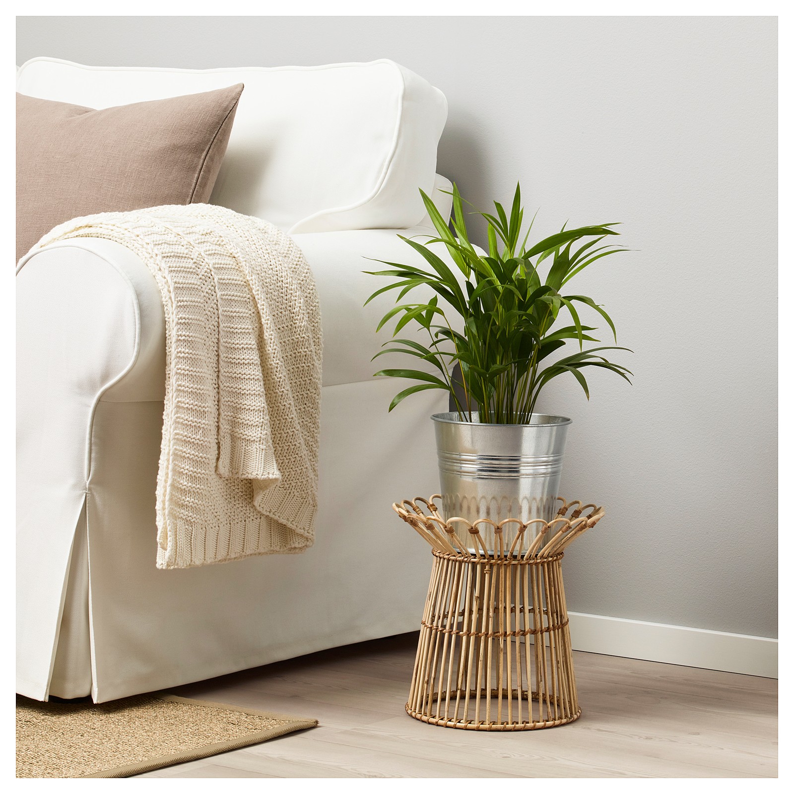 KANELSTÅNG Plant stand, rattan, 29 cm IKEA