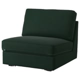 KIVIK 1-seat sofa-bed, Tallmyra dark green