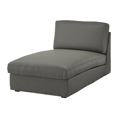 KIVIK Chaise longue - Borred grey-green - IKEA