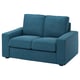 KIVIK Cover for compact 2-seat sofa, Tallmyra blue