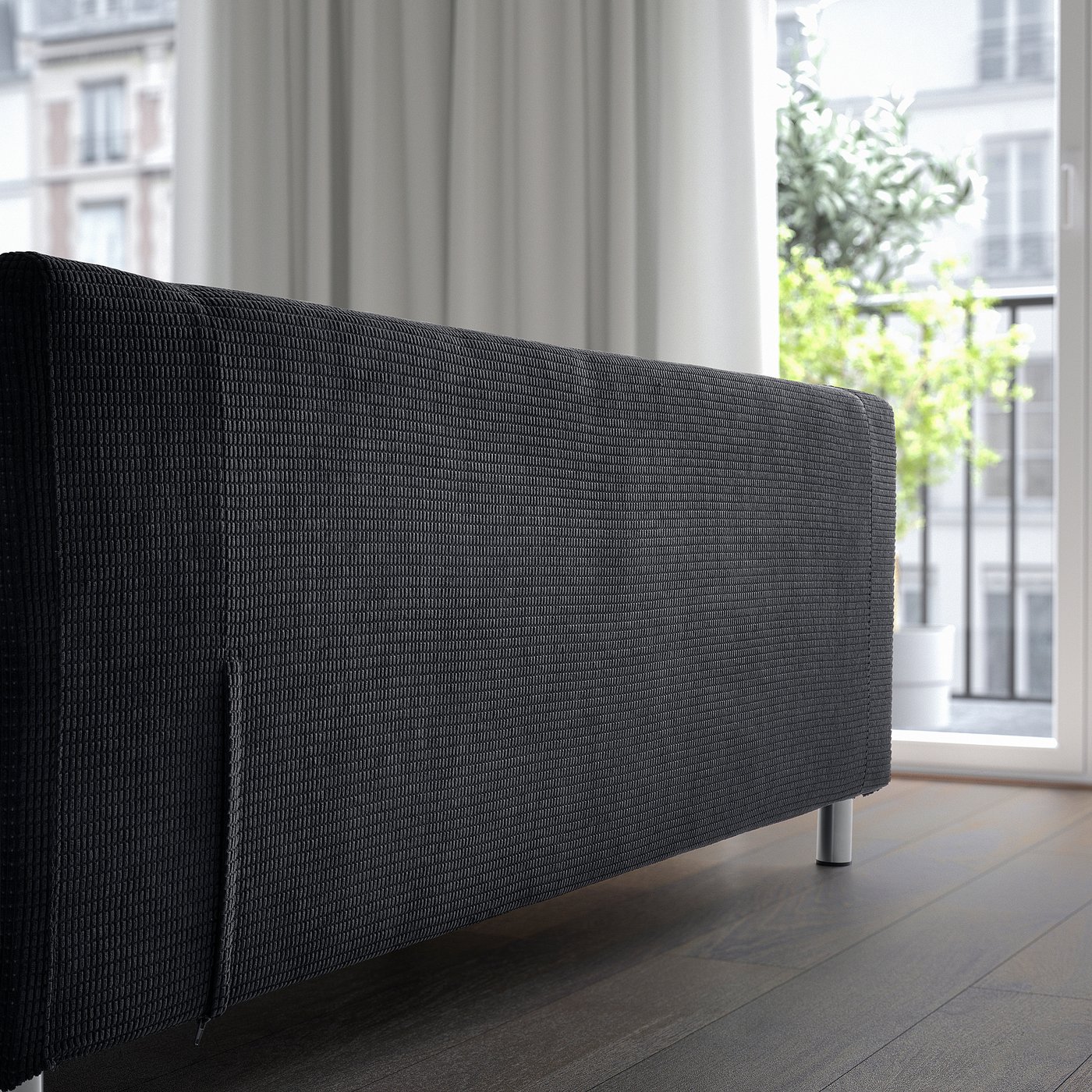KLIPPAN 2-seat sofa, Vansbro black - IKEA
