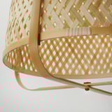 KNIXHULT Pendant lamp, bamboo/handmade, 40 cm