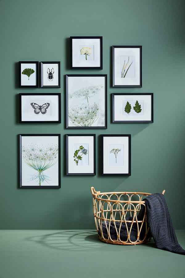 KNOPPÄNG Frame, black, 21x30 cm IKEA