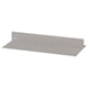 A KOMPLEMENT felt shoe shelf insert in grey. Its rectangular with angled edges, made from polyester.