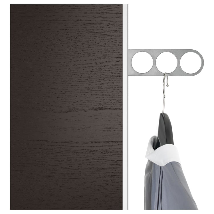 KOMPLEMENT Valet hanger, dark grey, 17x5 cm IKEA