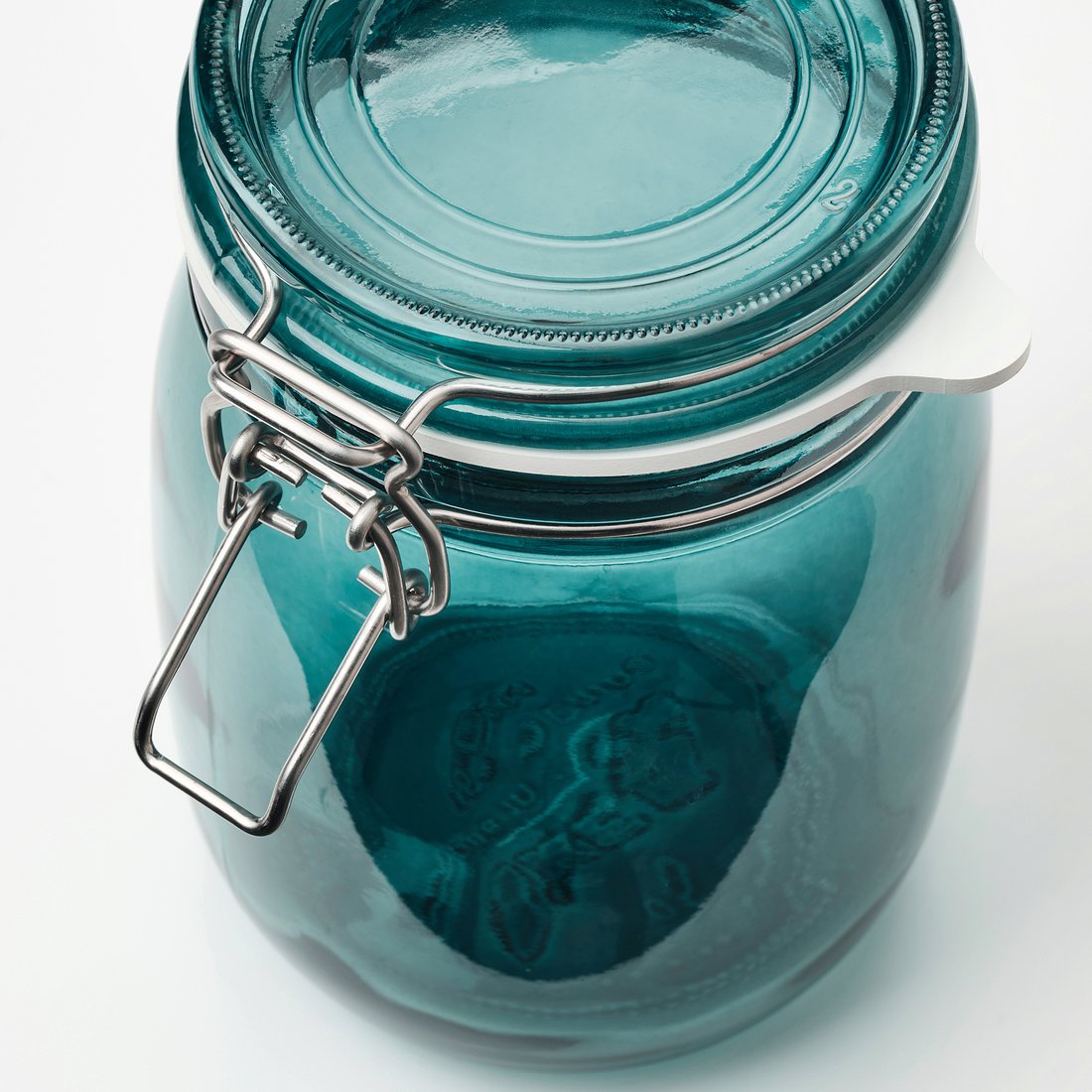 KORKEN Jar with lid green IKEA