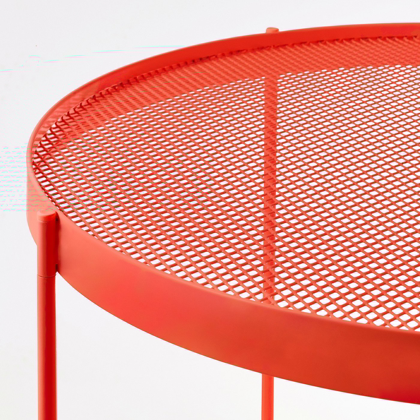 Krokholmen Coffee Table Outdoor Orange 73 Cm Ikea