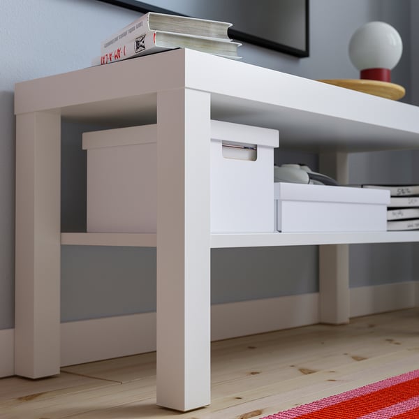 LACK TV bench, white, 90x36x45 cm