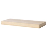 LACK Wall shelf, white stained oak effect, 59x26 cm