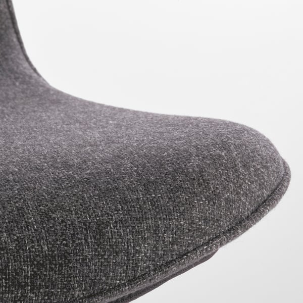 LÅNGFJÄLL Conference chair, Gunnared dark grey/white