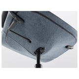 LÅNGFJÄLL Conference chair with armrests, Gunnared blue/black