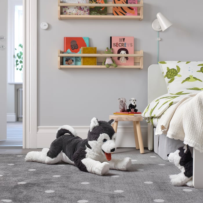 LIVLIG Soft toy dog/siberian husky IKEA