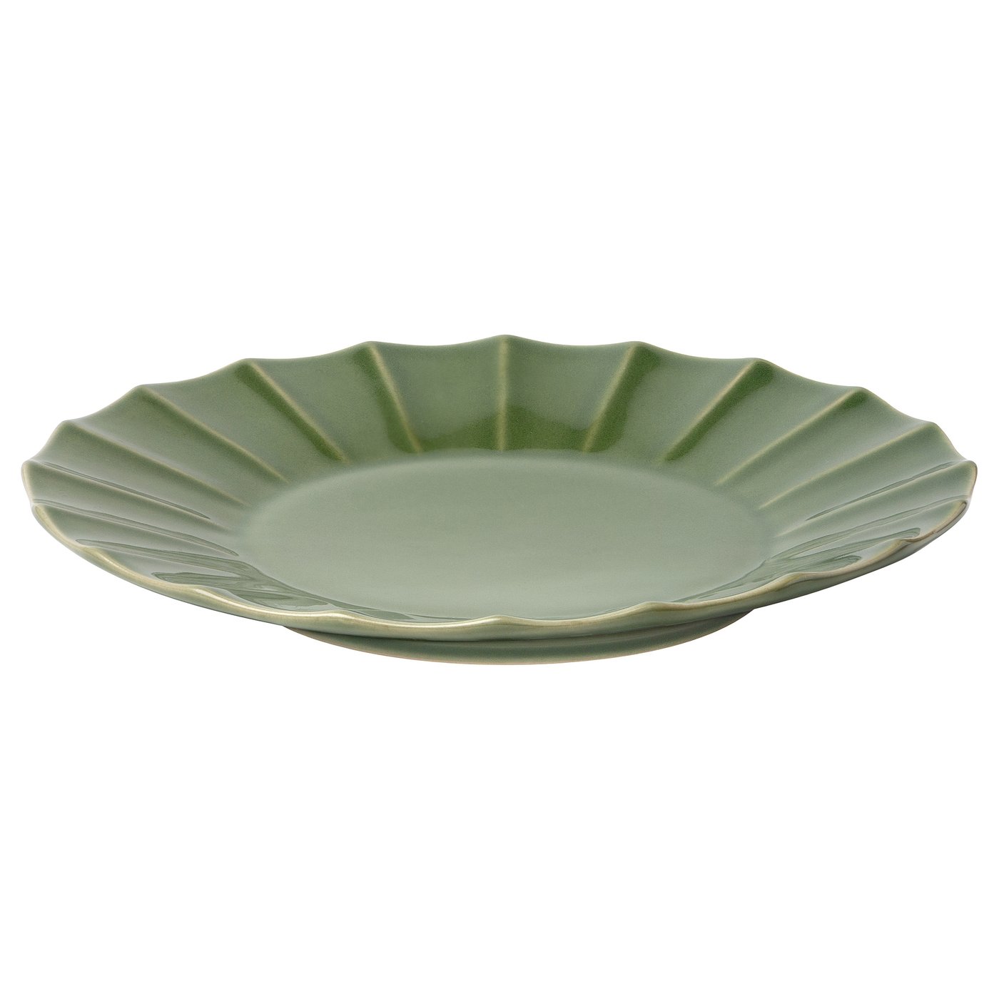 ikea green plates