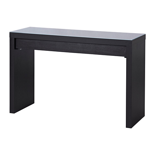 MALM Dressing table - black-brown - IKEA