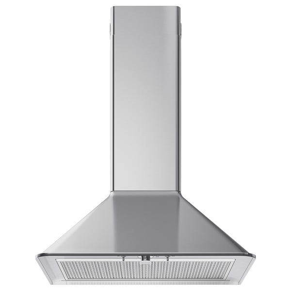 MATTRADITION Wall mounted extractor hood, stainless steel, 60 cm