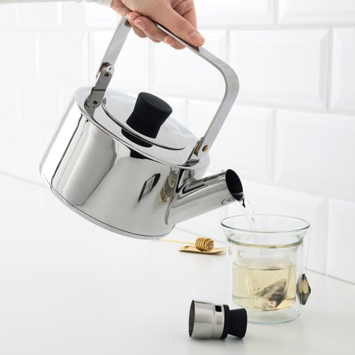 METALLISK Kettle stainless steel IKEA