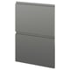 METOD 2 fronts for dishwasher, Voxtorp stainless steel effect, 60 cm