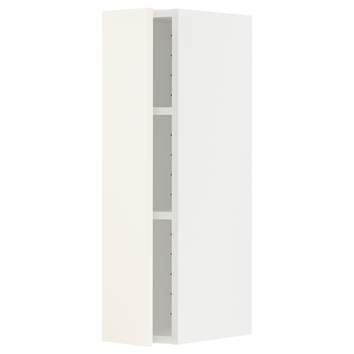 White METOD kitchen cabinet, rectangle shape, minimalist design.