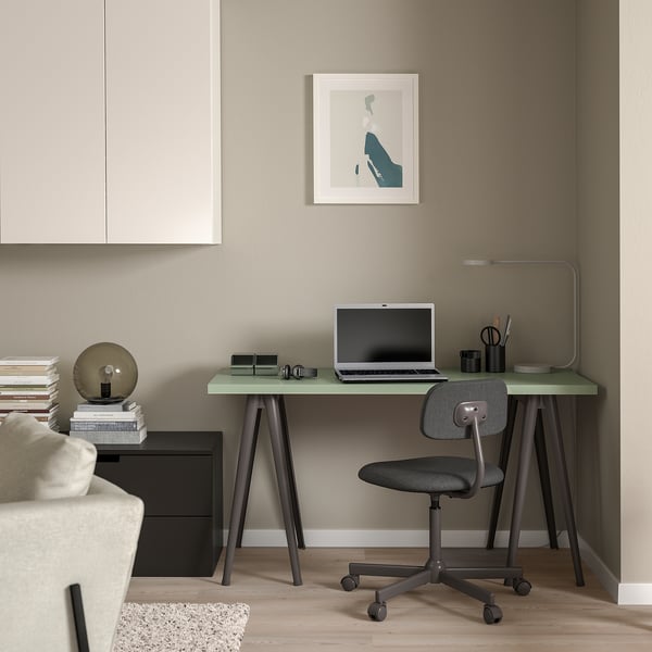 NÄRSPEL Trestle, dark grey metal