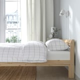 NEIDEN Bed frame, pine/Luröy, 140x200 cm