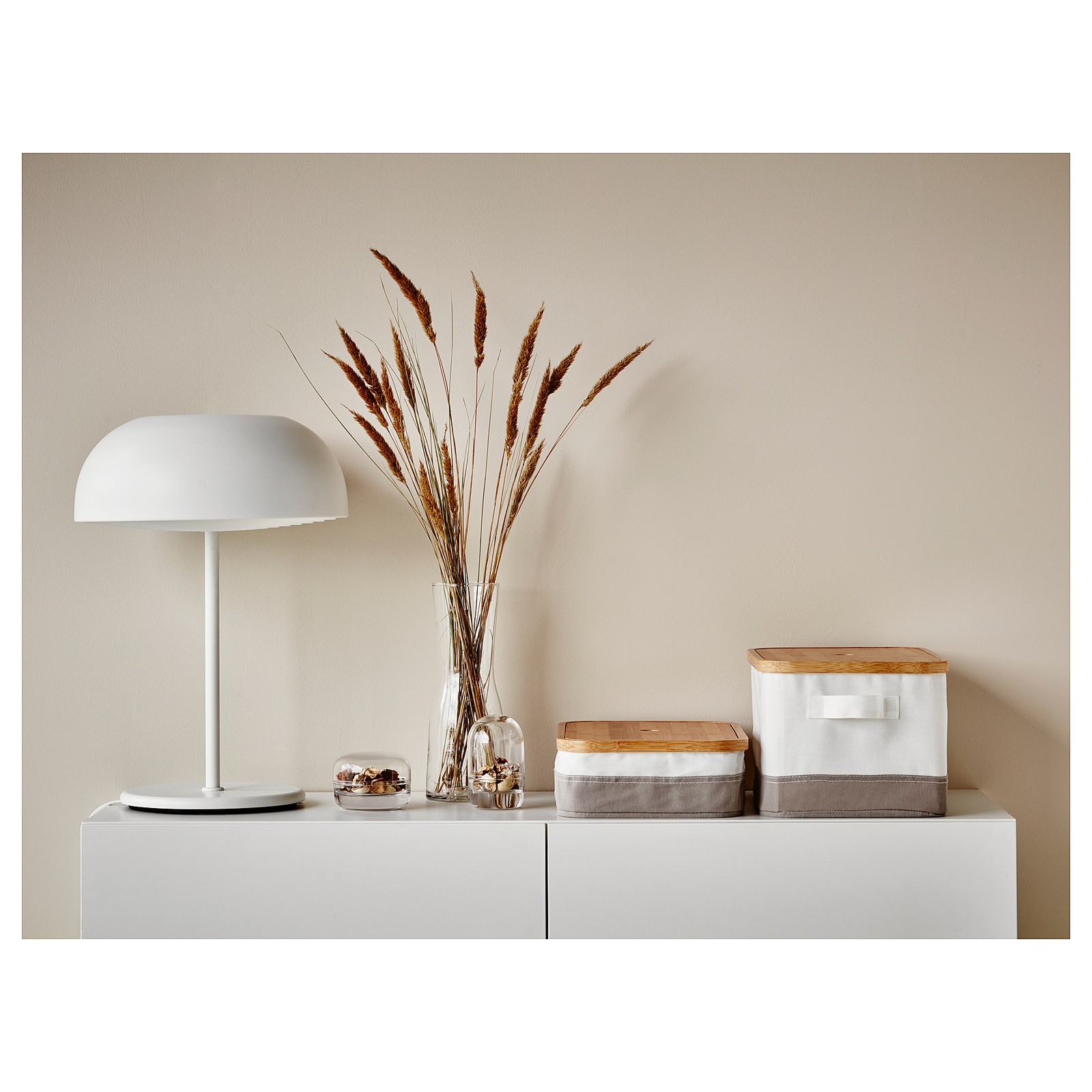 NYMÅNE Table lamp - white - IKEA