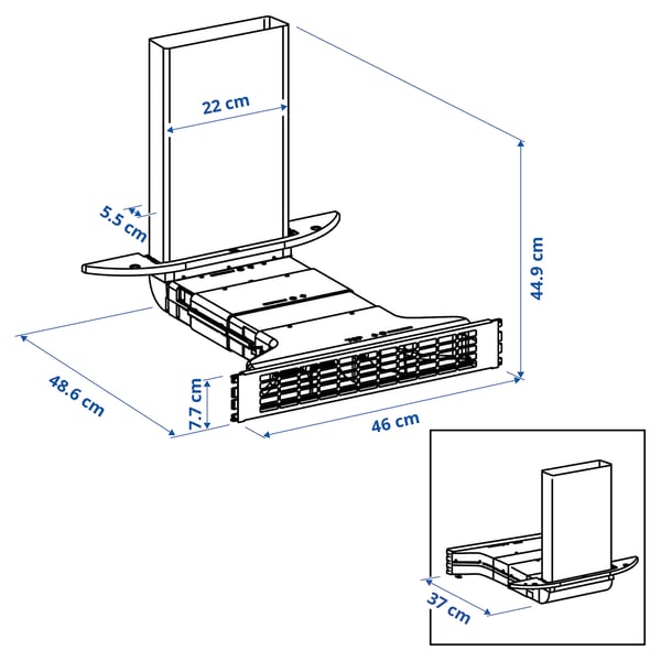 NYTTIG Recirculation kit for hob