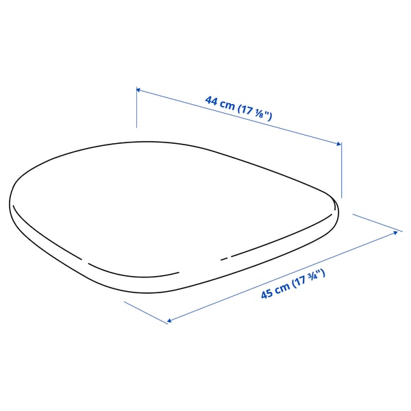 ODGER Seat pad, 44x45 cm