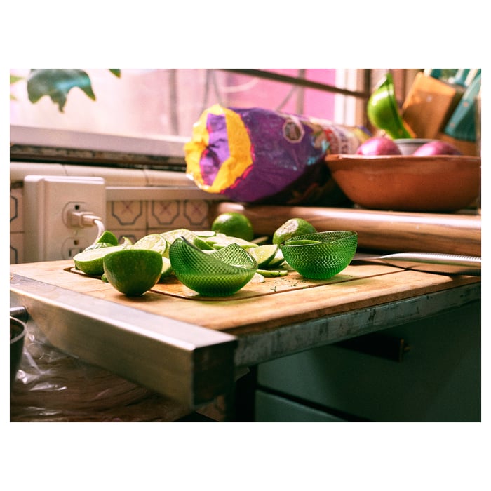 ÖMSESIDIG Serving bowl, set of 2, green IKEA