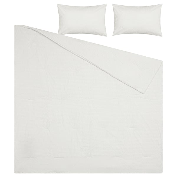 OFELIA VASS Comforter set, white, 240x220/50x80 cm