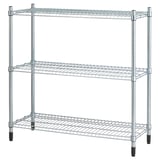 OLAUS Shelving unit, galvanised, 92x36x94 cm