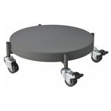 OLIVBLAD Plant mover, in/outdoor dark grey, 32 cm