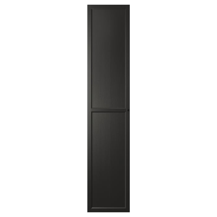 OXBERG Door, blackbrown, 40x192 cm IKEA