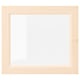 OXBERG Glass door, birch effect, 40x35 cm