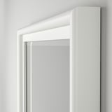 PINGSTSYREN Mirror, white, 60x80 cm