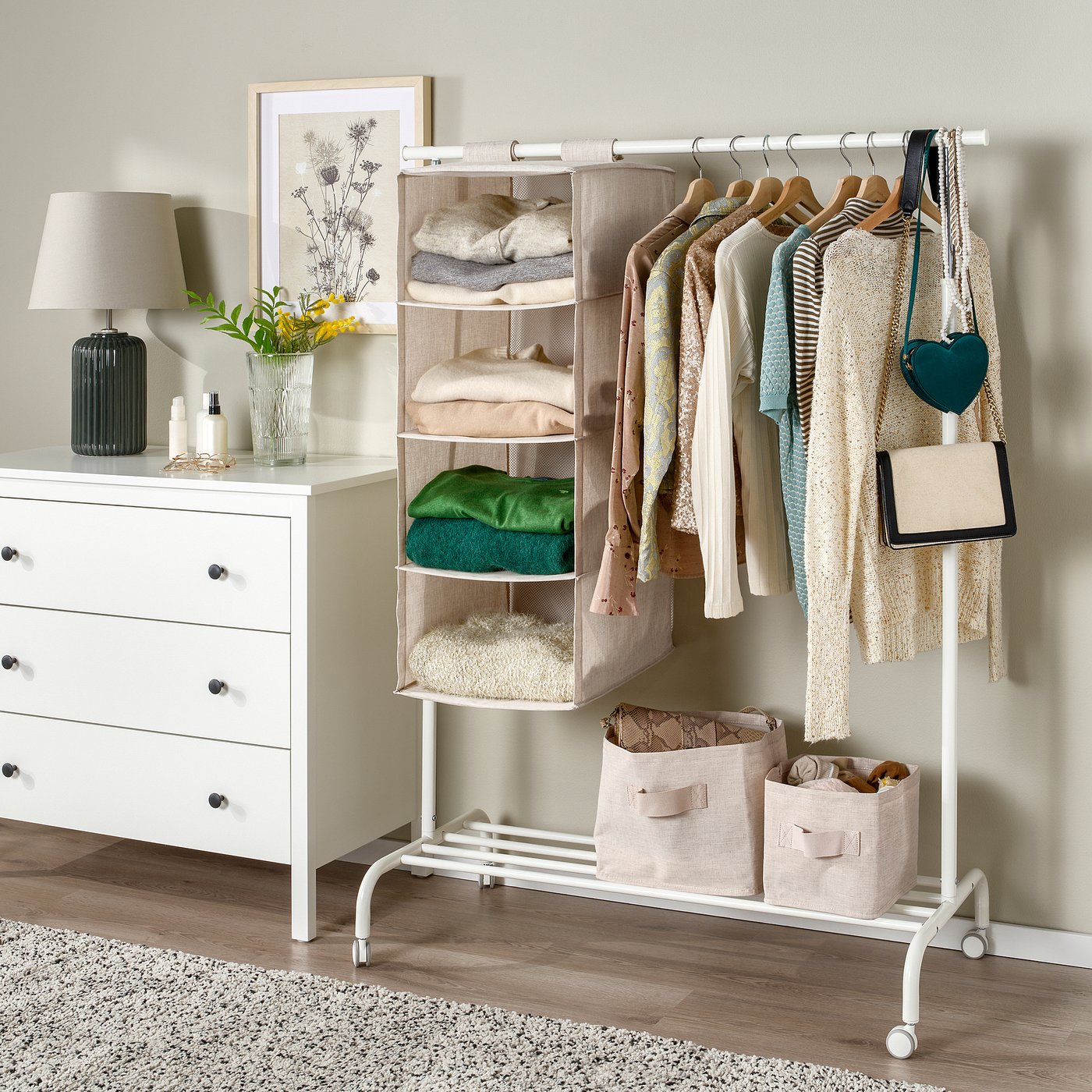 ikea childrens hanging storage