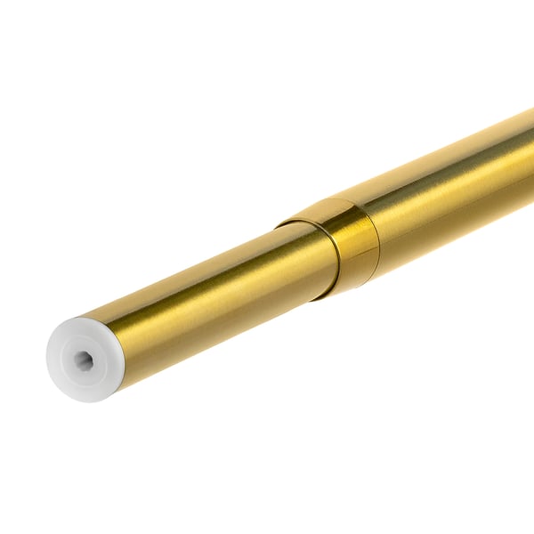 RÄCKA Curtain rod, brass-colour, 70-120 cm