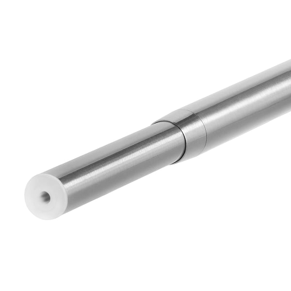 RÄCKA Curtain rod, silver-colour, 120-210 cm
