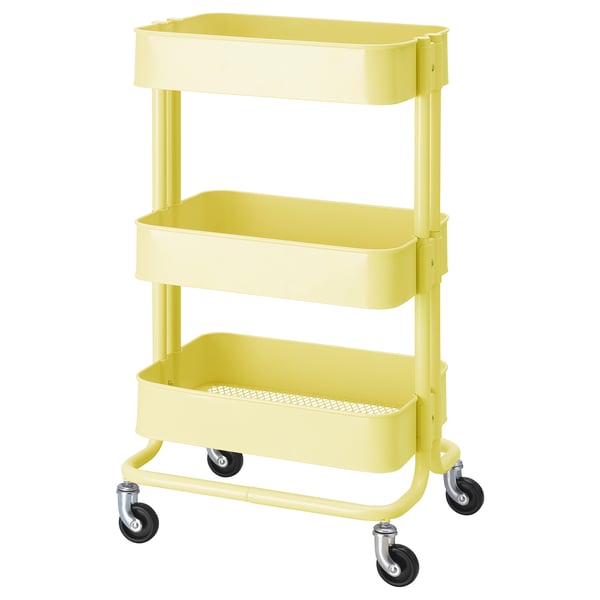 Raskog Trolley Light Yellow Ikea