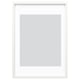 Option: RÖDALM Frame, white, 50x70 cm