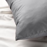 RÖNNVECKMAL Pillowcase, grey, 50x80 cm