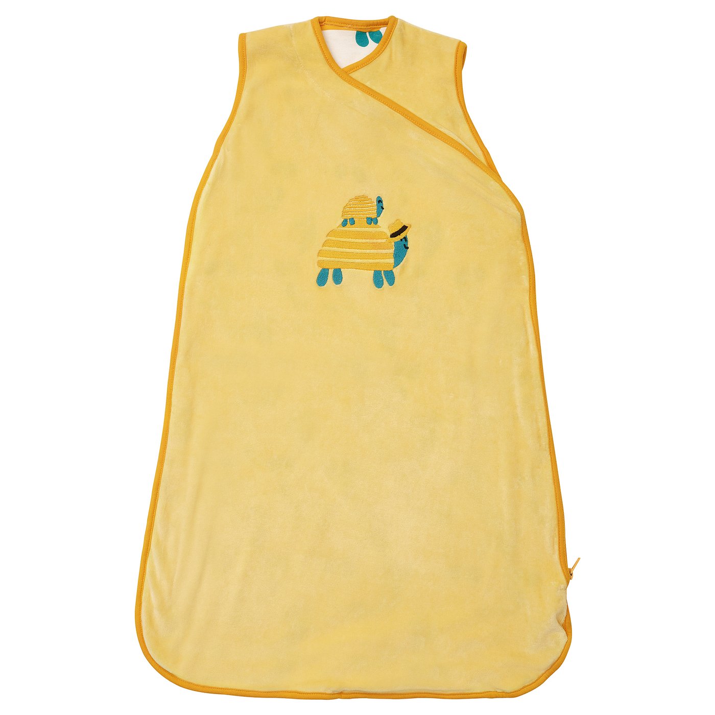 yellow sleeping bag