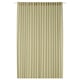 This image shows a light olive green sheer curtain from the ROSENROBINIA collection, made of recycled polyester, with a simple rod pocket design.